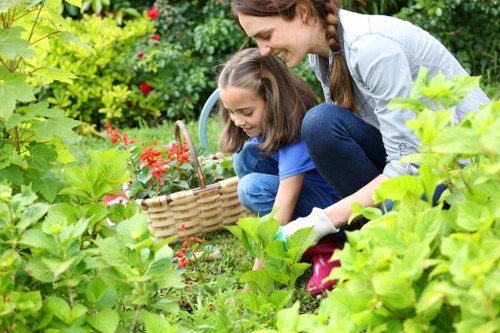 Secure bank transfer and card payment options for gardeners in Feltham