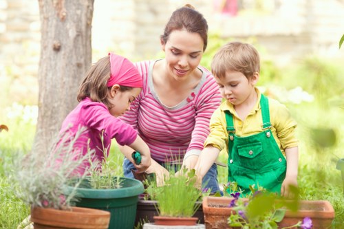 Image showing a garden service concern being reviewed